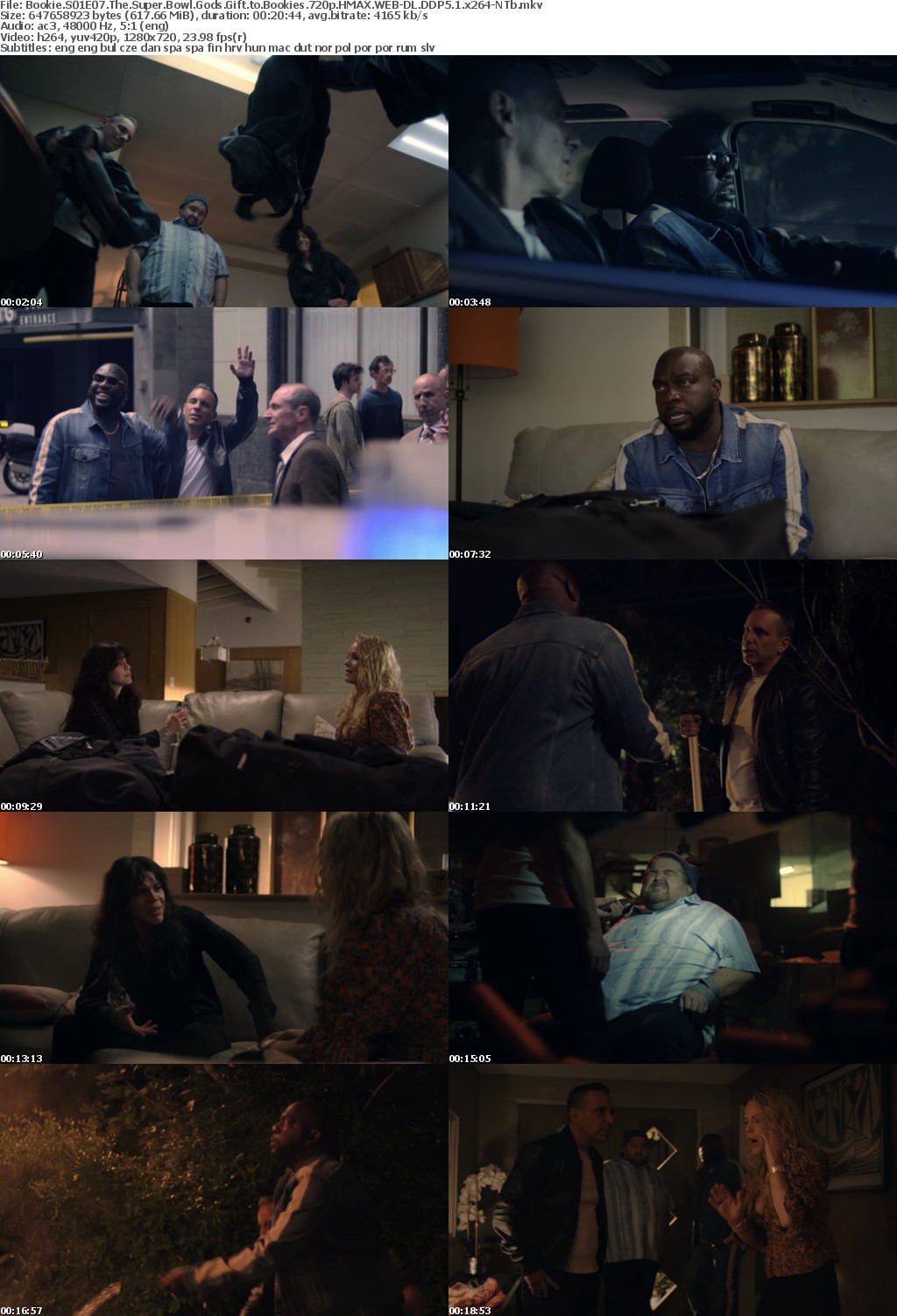 Bookie S01E07 The Super Bowl Gods Gift to Bookies 720p HMAX WEB-DL DDP5 1 x264-NTb