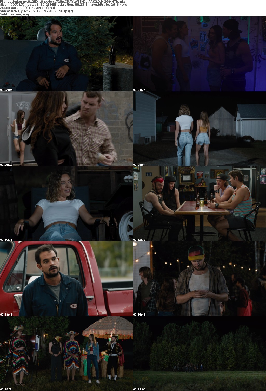 Letterkenny S12E04 Snooters 720p CRAV WEB-DL AAC2 0 H 264-NTb