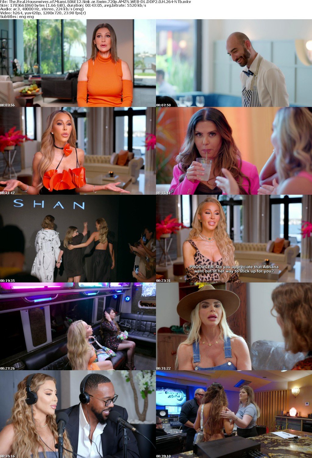 The Real Housewives of Miami S06E12 Sink or Swim 720p AMZN WEB-DL DDP2 0 H 264-NTb