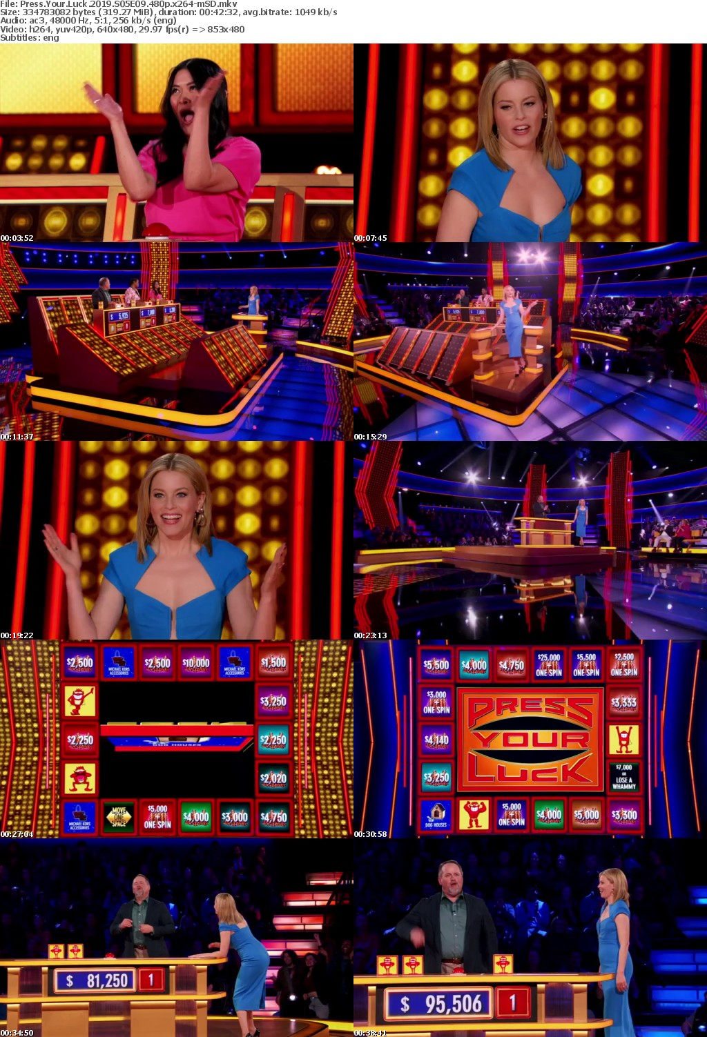 Press Your Luck 2019 S05E09 480p x264-mSD