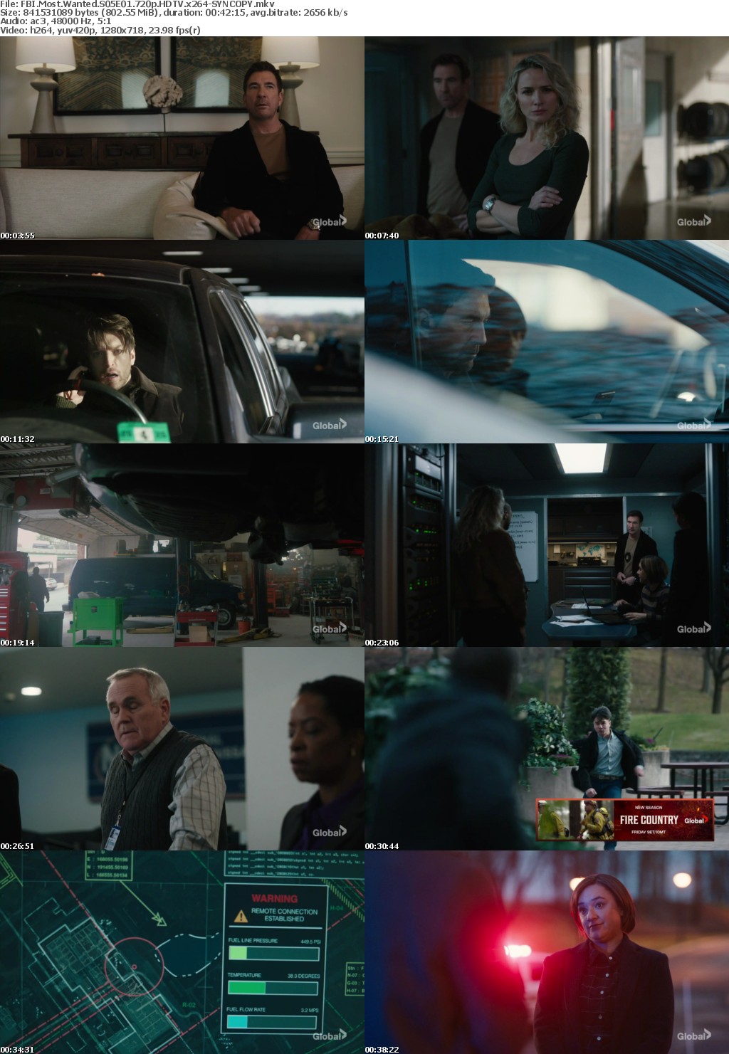 FBI Most Wanted S05E01 720p HDTV x264-SYNCOPY