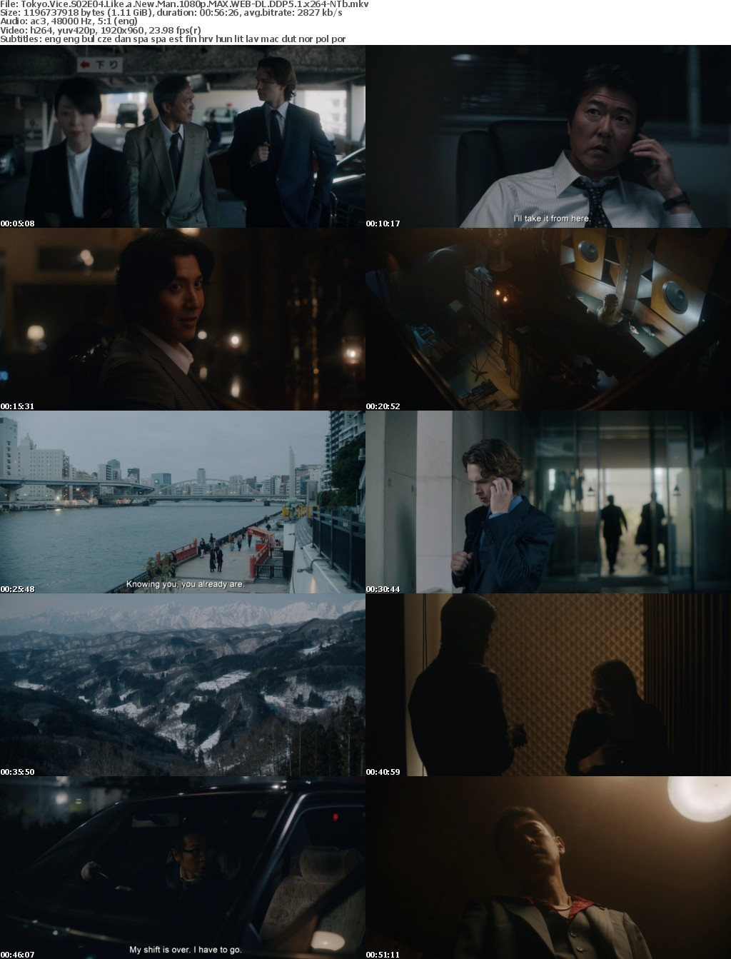Tokyo Vice S02E04 Like a New Man 1080p MAX WEB-DL DDP5 1 x264-NTb