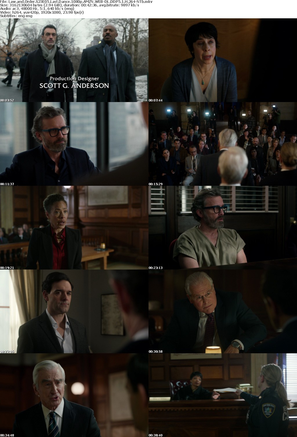Law and Order S23E05 Last Dance 1080p AMZN WEB-DL DDP5 1 H 264-NTb