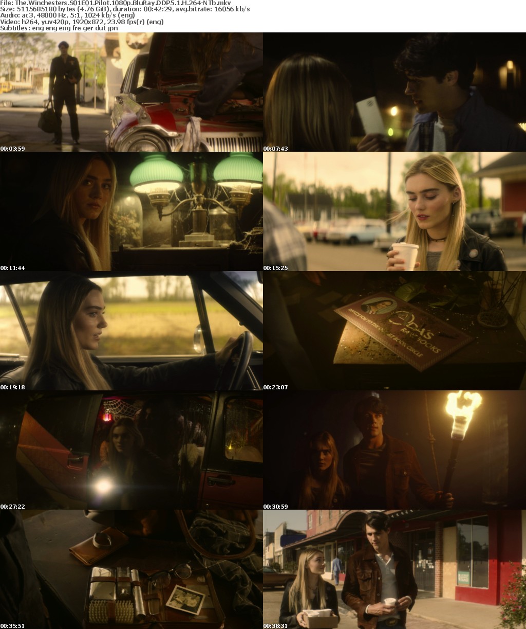 The Winchesters S01E01 Pilot 1080p BluRay DDP5 1 H 264-NTb