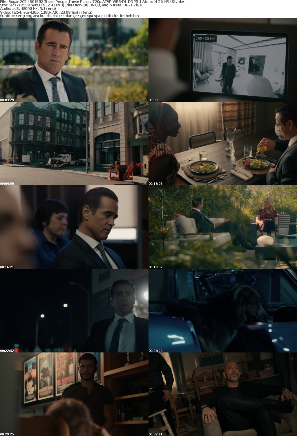Sugar 2024 S01E02 These People These Places 720p ATVP WEB-DL DDP5 1 Atmos H 264-FLUX