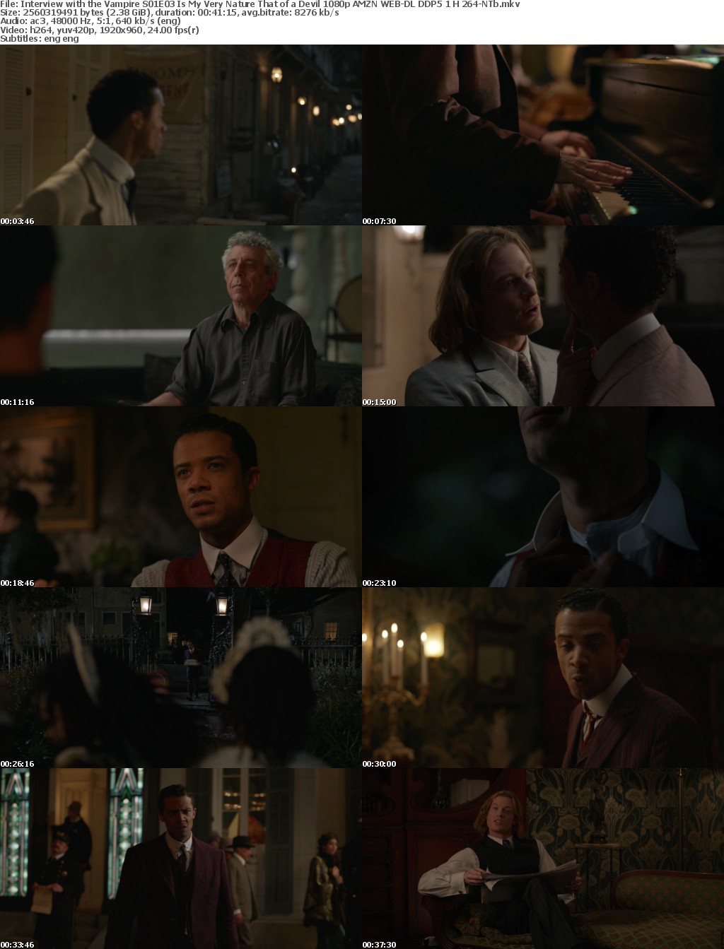 Interview with the Vampire S01E03 Is My Very Nature That of a Devil 1080p AMZN WEB-DL DDP5 1 H 264-NTb