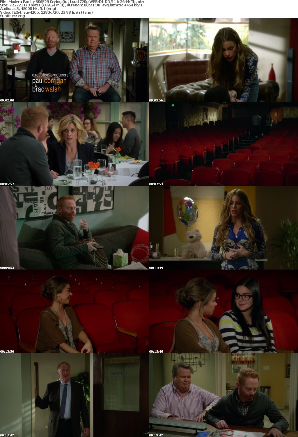Modern Family S06E23 Crying Out Loud 720p WEB-DL DD5 1 h 264-NTb